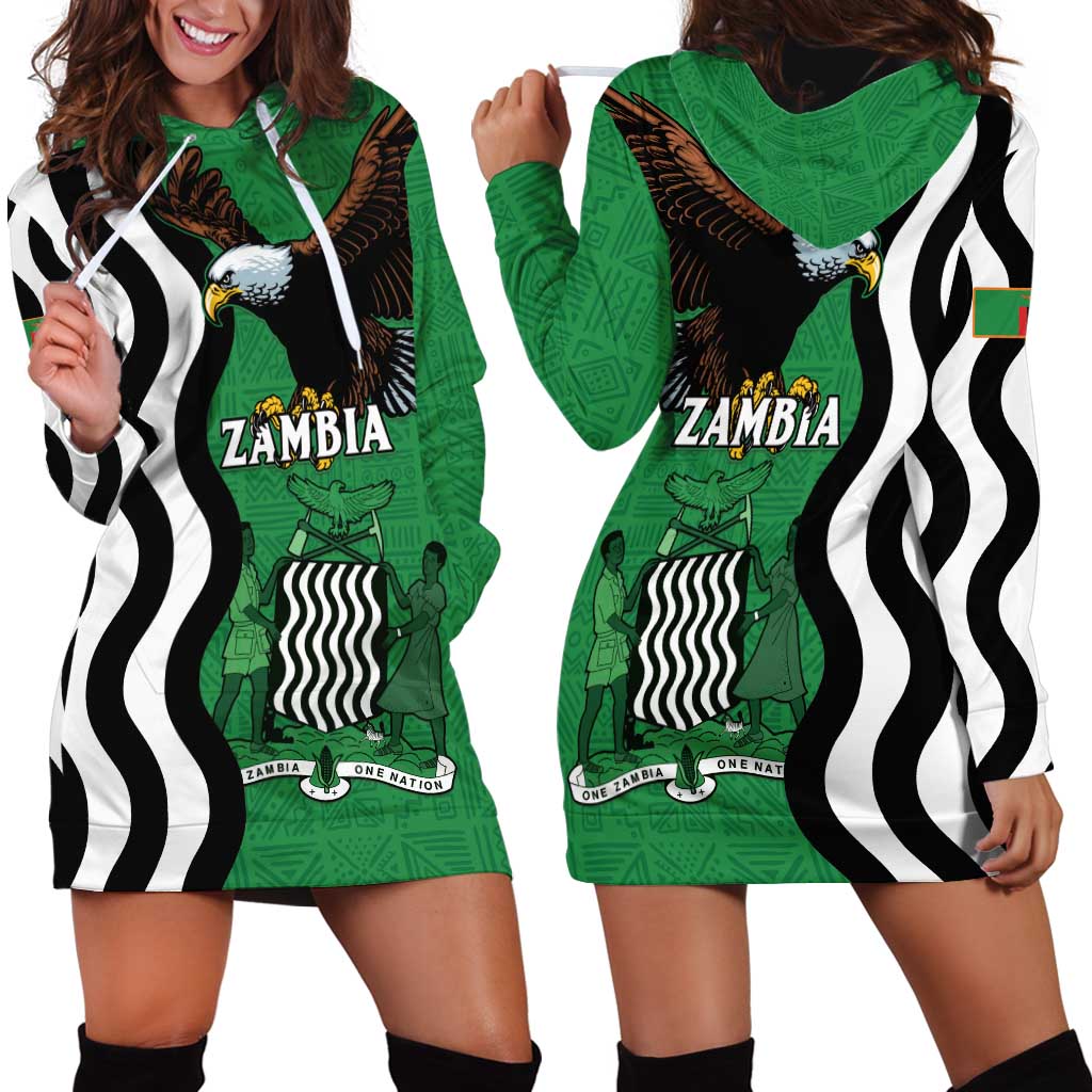 Zambia Hoodie Dress One Zambia One Nation