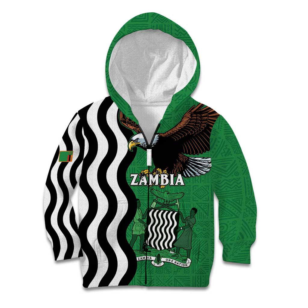 Zambia Kid Hoodie One Zambia One Nation