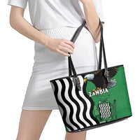 Zambia Leather Tote Bag One Zambia One Nation