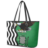 Zambia Leather Tote Bag One Zambia One Nation