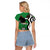 Zambia Raglan Cropped T Shirt One Zambia One Nation