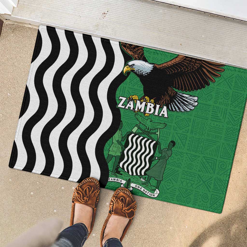 Zambia Rubber Doormat One Zambia One Nation