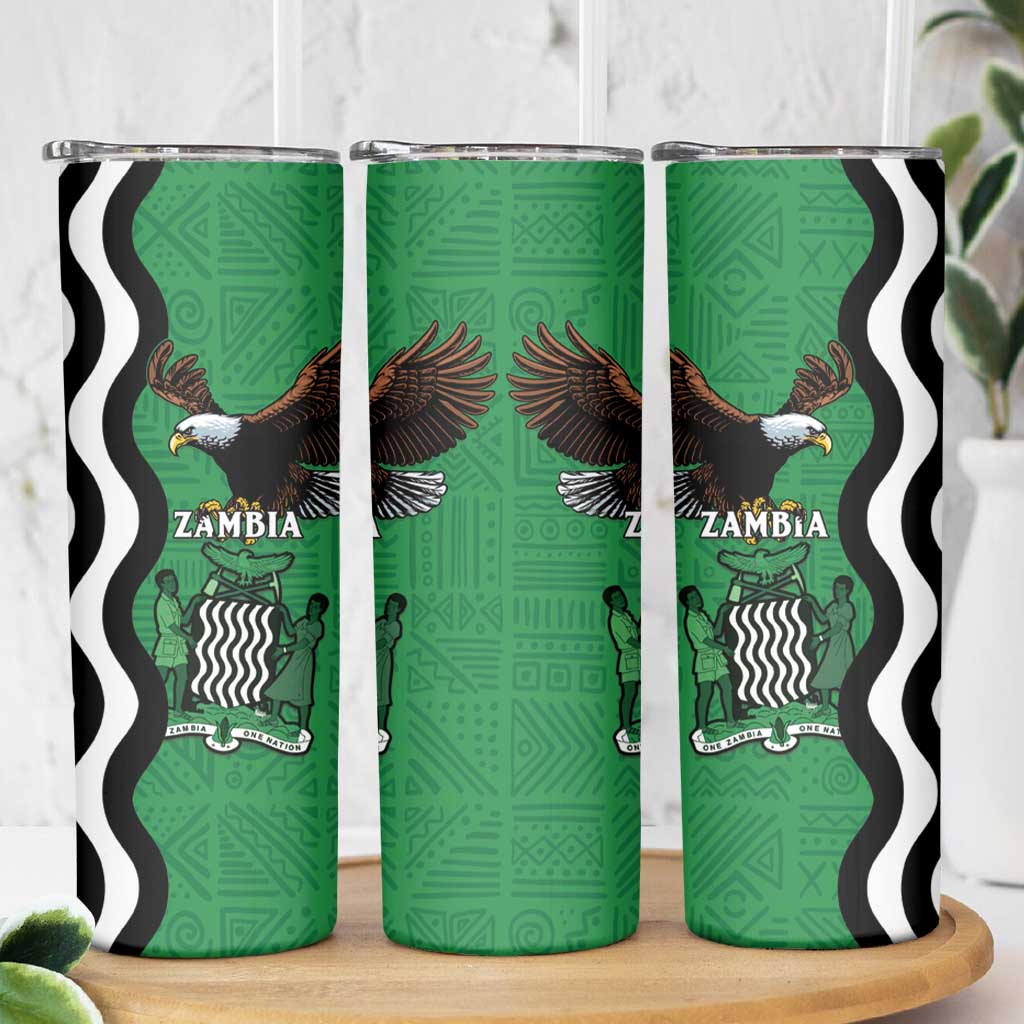 Zambia Skinny Tumbler One Zambia One Nation