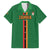 Custom Zambia Football Family Matching Long Sleeve Bodycon Dress and Hawaiian Shirt Go Copper Bullets