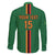 Custom Zambia Football Family Matching Off The Shoulder Long Sleeve Dress and Hawaiian Shirt Go Copper Bullets