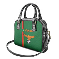 Custom Zambia Football Shoulder Handbag Go Copper Bullets