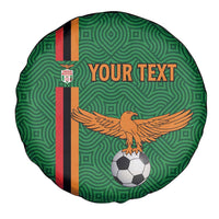 Custom Zambia Football Spare Tire Cover Go Copper Bullets