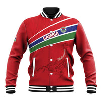 Custom Gambia Football Baseball Jacket Go Scorpions Go