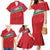 Custom Gambia Football Family Matching Mermaid Dress and Hawaiian Shirt Go Scorpions Go