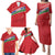 Custom Gambia Football Family Matching Puletasi and Hawaiian Shirt Go Scorpions Go
