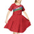 Custom Gambia Football Kid Short Sleeve Dress Go Scorpions Go