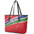 Custom Gambia Football Leather Tote Bag Go Scorpions Go