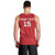 Custom Gambia Football Men Tank Top Go Scorpions Go