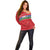 Custom Gambia Football Off Shoulder Sweater Go Scorpions Go