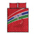 Custom Gambia Football Quilt Bed Set Go Scorpions Go