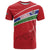 Custom Gambia Football T Shirt Go Scorpions Go