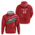 Custom Gambia Football Zip Hoodie Go Scorpions Go