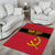 Custom Angola Football Area Rug Avante Palancas Negras