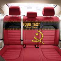 Custom Angola Football Back Car Seat Cover Avante Palancas Negras