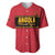 Custom Angola Football Baseball Jersey Avante Palancas Negras