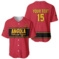 Custom Angola Football Baseball Jersey Avante Palancas Negras