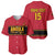Custom Angola Football Baseball Jersey Avante Palancas Negras