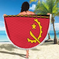 Custom Angola Football Beach Blanket Avante Palancas Negras