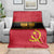 Custom Angola Football Blanket Avante Palancas Negras