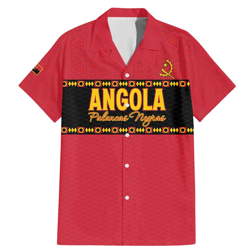 Custom Angola Football Family Matching Mermaid Dress and Hawaiian Shirt Avante Palancas Negras