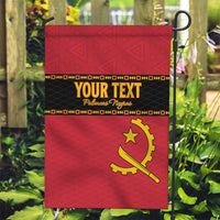 Custom Angola Football Garden Flag Avante Palancas Negras