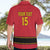 Custom Angola Football Hawaiian Shirt Avante Palancas Negras