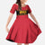 Custom Angola Football Kid Short Sleeve Dress Avante Palancas Negras