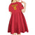 Custom Angola Football Kid Short Sleeve Dress Avante Palancas Negras