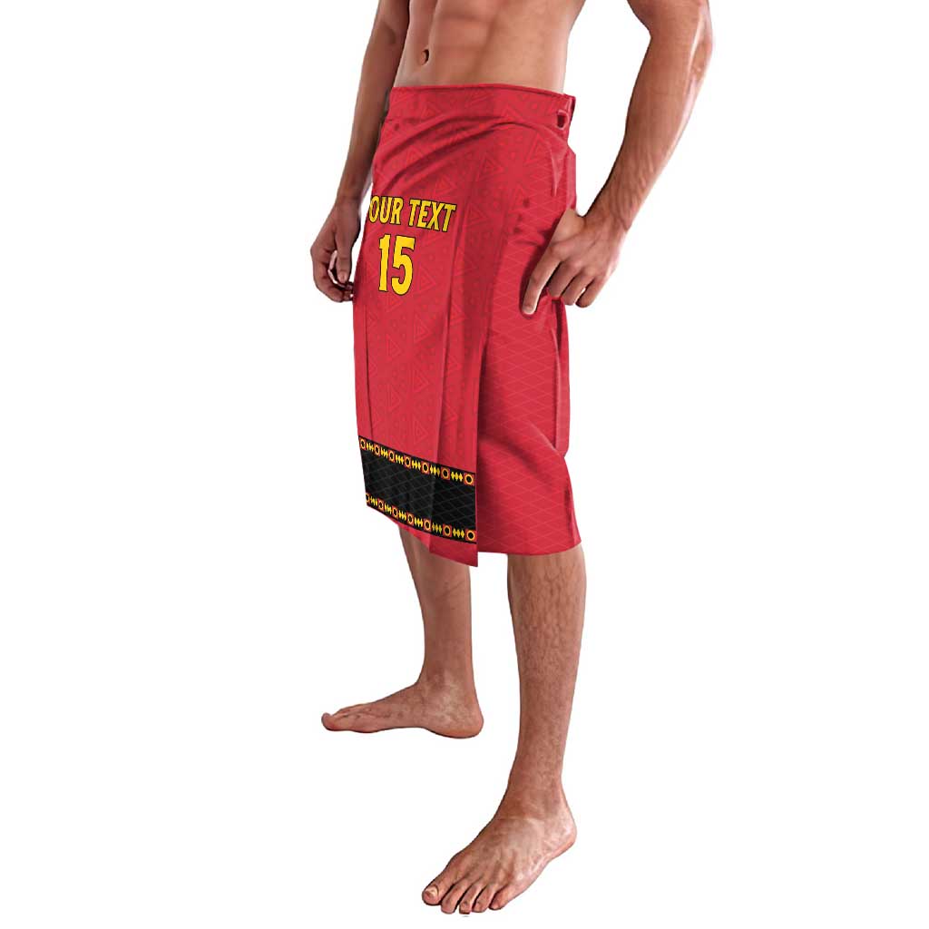 Custom Angola Football Lavalava Avante Palancas Negras