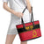 Custom Angola Football Leather Tote Bag Avante Palancas Negras