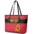 Custom Angola Football Leather Tote Bag Avante Palancas Negras