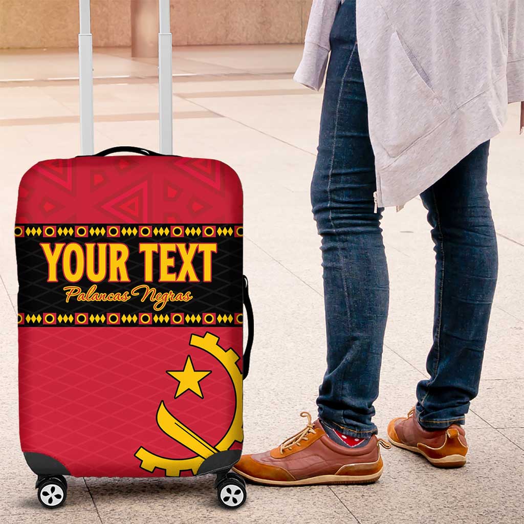 Custom Angola Football Luggage Cover Avante Palancas Negras