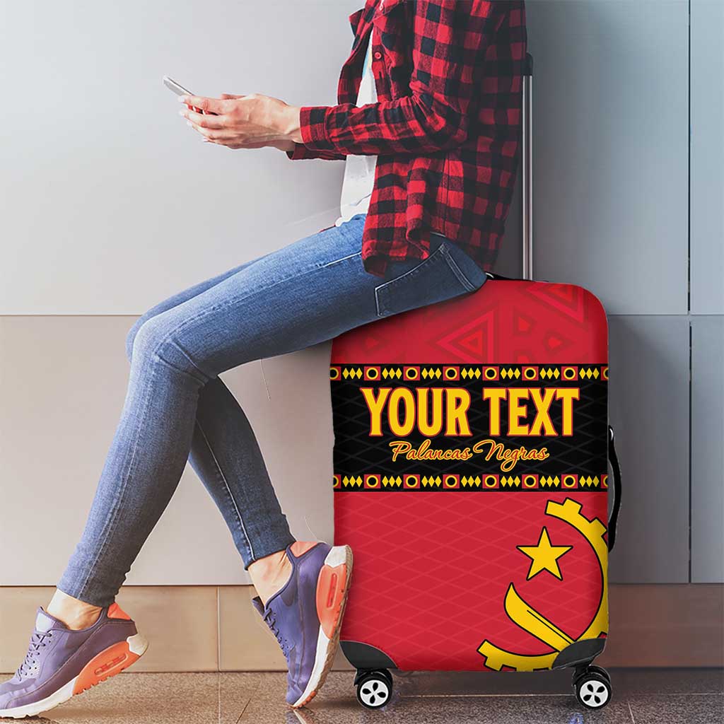 Custom Angola Football Luggage Cover Avante Palancas Negras