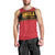 Custom Angola Football Men Tank Top Avante Palancas Negras