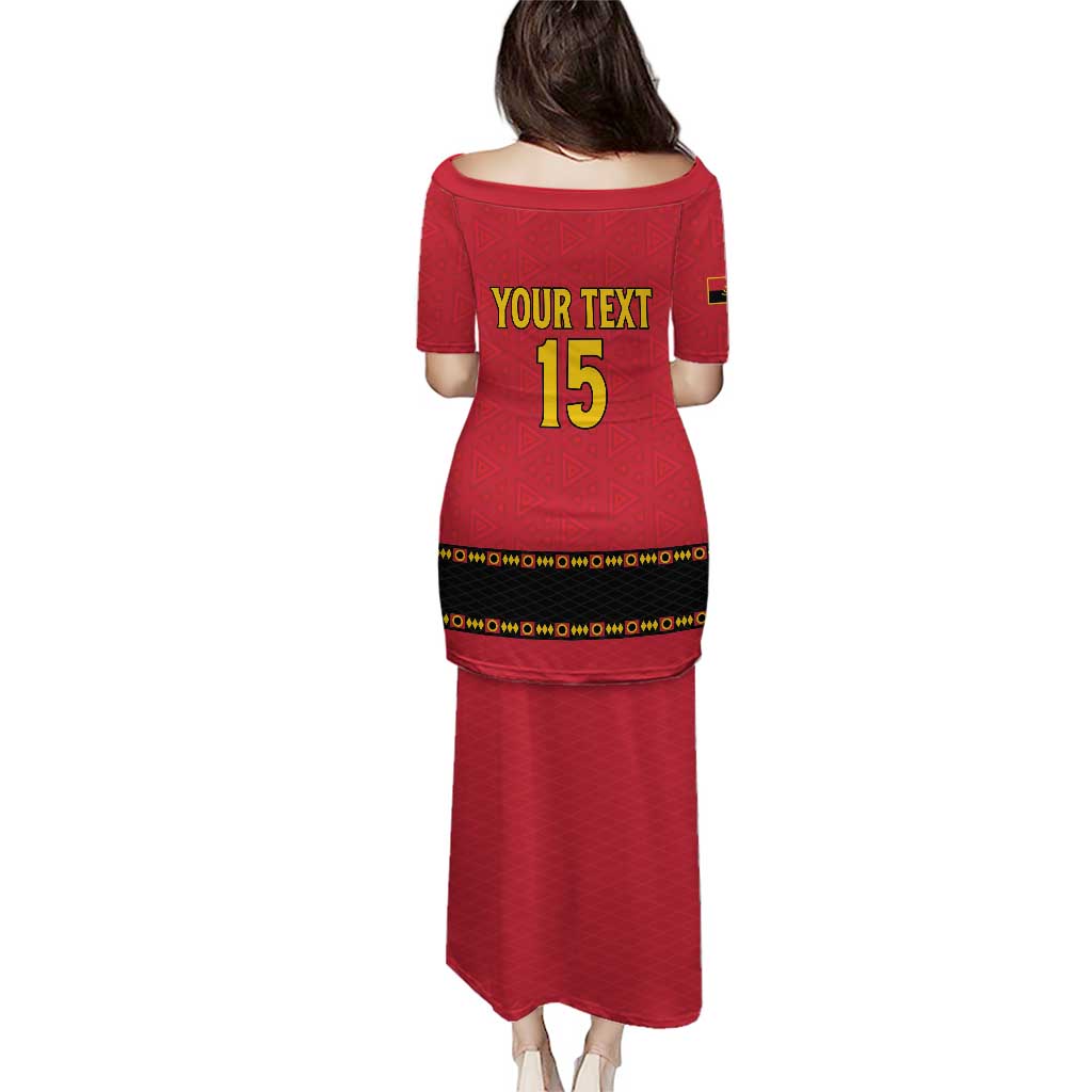 Custom Angola Football Puletasi Avante Palancas Negras