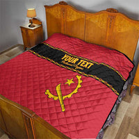 Custom Angola Football Quilt Avante Palancas Negras