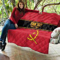 Custom Angola Football Quilt Avante Palancas Negras