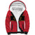 Custom Angola Football Sherpa Hoodie Avante Palancas Negras