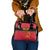 Custom Angola Football Shoulder Handbag Avante Palancas Negras