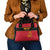 Custom Angola Football Shoulder Handbag Avante Palancas Negras