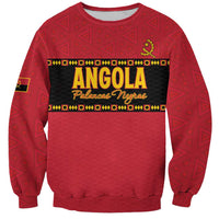 Custom Angola Football Sweatshirt Avante Palancas Negras