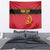 Custom Angola Football Tapestry Avante Palancas Negras