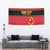 Custom Angola Football Tapestry Avante Palancas Negras