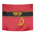 Custom Angola Football Tapestry Avante Palancas Negras
