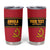 Custom Angola Football Tumbler Cup Avante Palancas Negras